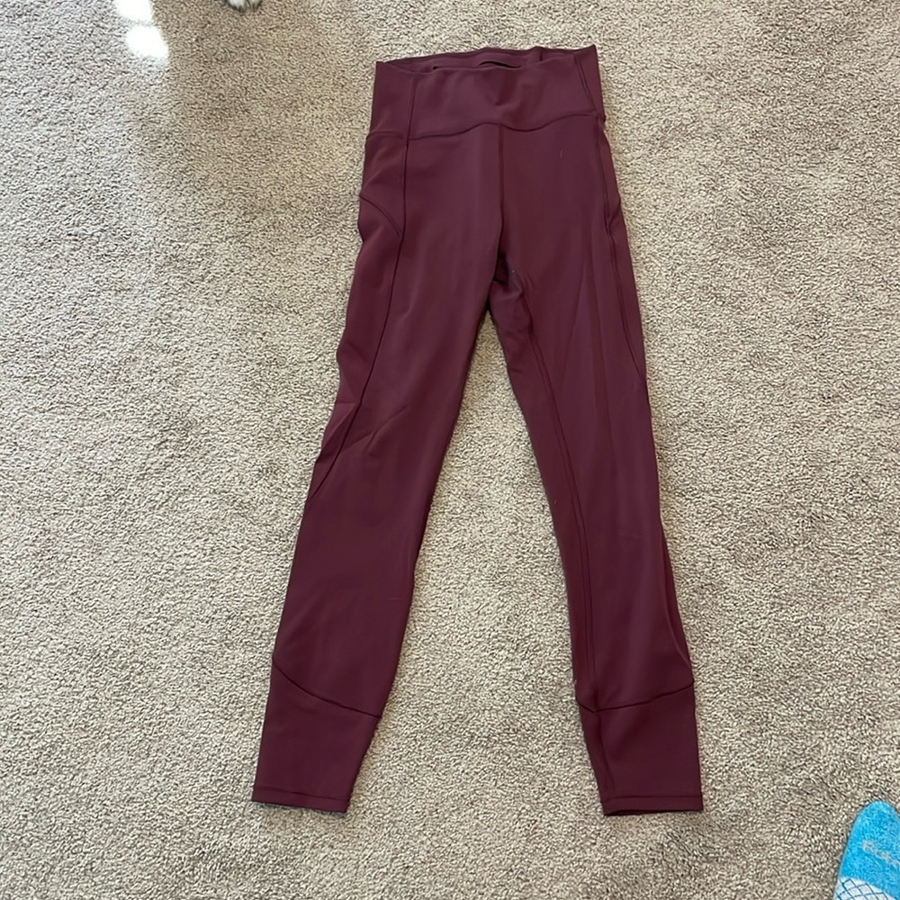 In Movement Lululemon Leggings 7/8 length